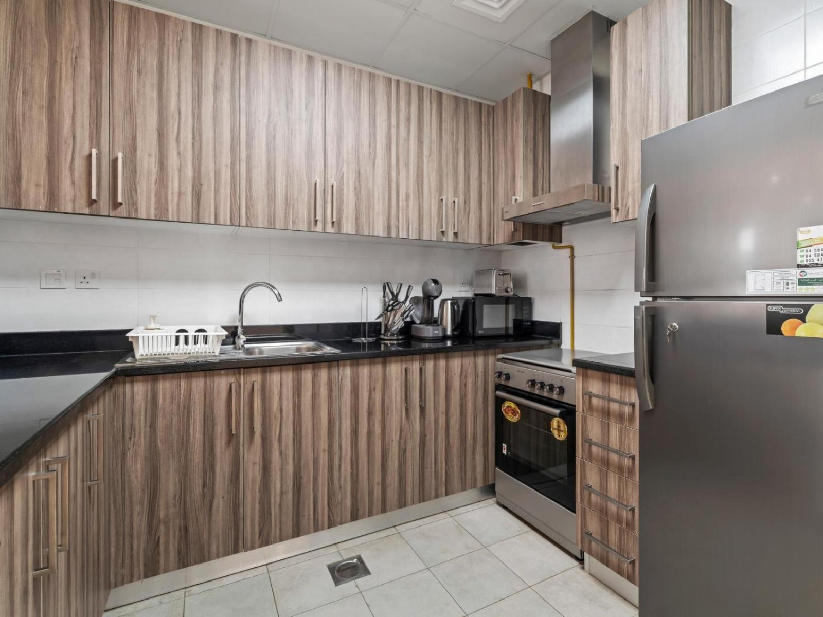 Apartment Urban Chic- Stylish 1br In Dunya Tower