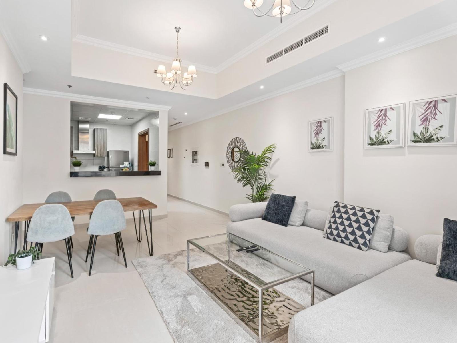 Apartment Urban Chic- Stylish 1br In Dunya Tower